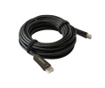 Кабель аудио-видео Digma HDMI 2.0 AOC, HDMI m - HDMI m , ver 2.0, 10м, GOLD, черный [bhp aoc 2.0-10]