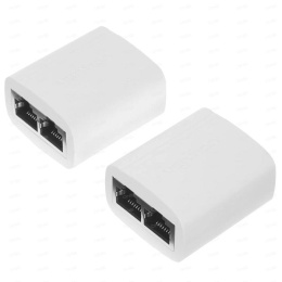 Сплиттер Vention RJ45 F / 2хRJ45 F 8p8c 2шт. Белый (IPTW0)