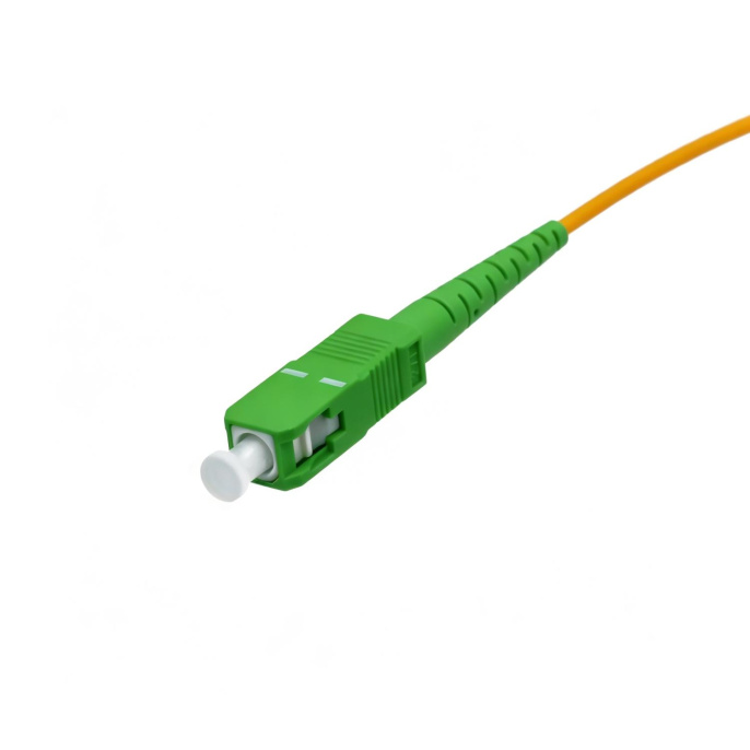 Оптический патчкорд NEOMAX NMO-SC/APC-SC/APC-SM-7M SC/APC-SC/APC, OS2, Singlemode, Simplex, 9/125, LSZH, Yellow, 7м