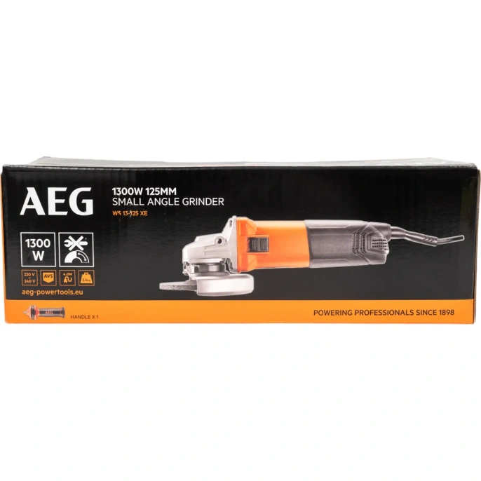 Угловая шлифмашина AEG WS13-125XE 4935451410