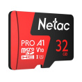 Карта памяти microSDHC UHS-I U1 NETAC P500 Extreme Pro 32 ГБ, 100 МБ/с, Class 10, NT02P500PRO-032G-R, 1 шт., переходник SD