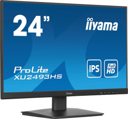 23.8" Монитор Iiyama ProLite XU2493HS-B6,  1920x1080,  IPS,  100Гц,  1хHDMI,  1хDP,  черный