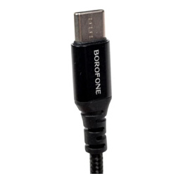  BOROFONE BX54/ USB кабель Type-C/ 1m/ 3A/ Нейлон/ Black (B-45835)
