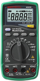 Мультиметр Mastech MS8209 цифровой черный/зеленый 13-2087