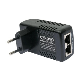 Midspan-1/151GA PoE-инжектор Gigabit Ethernet на 1 порт. (OSN-12970)