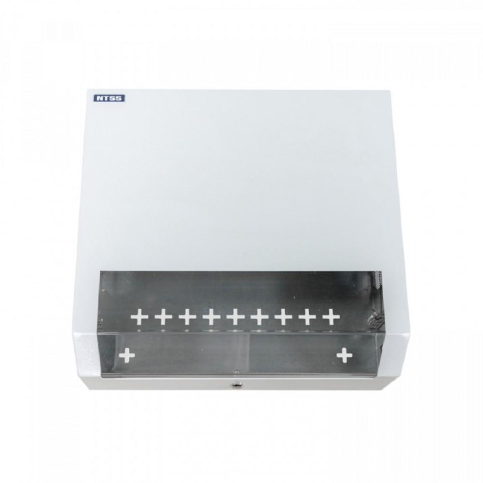 NTSS Шкаф настенный телекоммуникационный NTSS SOHO 19 5U: 3U+2U, собранный, серый RAL 7035 NTSS-SOHO5U