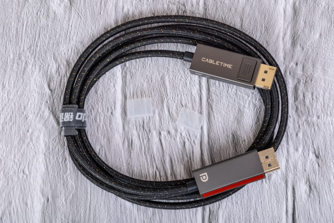Кабель CABLETIME CD12L (CT-DP8K-ZG2) 2 м, 8K 60 Гц Displayport 1.4 4K 144 Гц 10 футов для компьютера PS4
