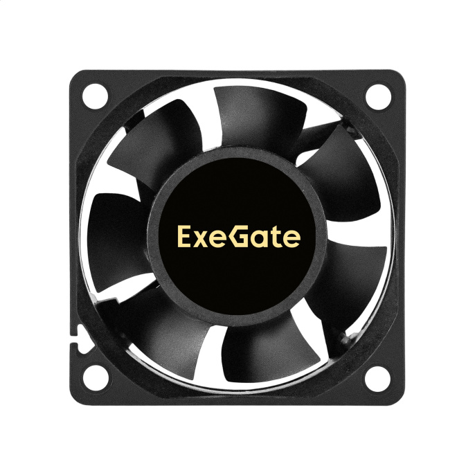 Вентилятор 12В DC ExeGate EX06025S3P 60x60x25 мм, Sleeve bearing подшипник скольжения , 3pin, 3500RPM, 24dBA EX297033RUS