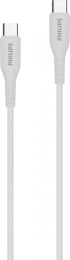 Кабель Philips DLC8601 USB Type-C m -USB Type-C m 1.2м белый коробка упак.:1шт