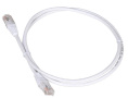 Патч-корд LanMaster вилка RJ-45, вилка RJ-45, кат.5E, ПВХ, 0.15м, белый [twt-45-45-0.15-wh]