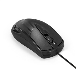 Мышь ExeGate Professional Standard SH-8025-OEM USB, оптическая, 1000dpi, 3D, 3 кнопки и колесо прокрутки, длина кабеля 1,5м, черная, brown box EX295307RUS