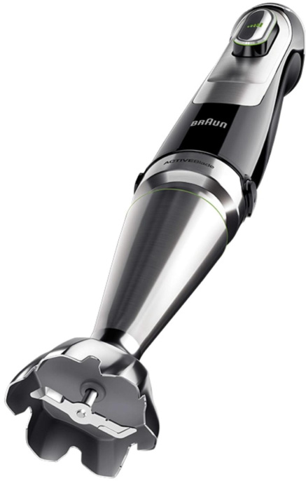 Блендер погружной Braun MQ9135XI 1200Вт черный/серебристый 0X22111366
