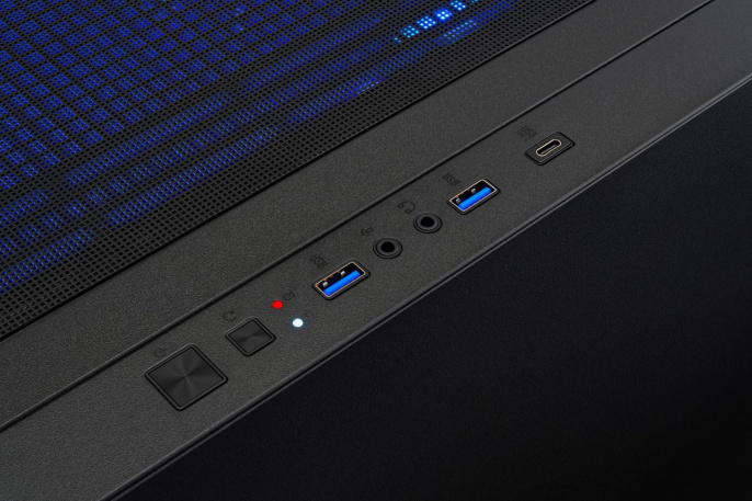 Компьютер OSIO CyberLine C59i Intel Core i5 12400F,  DDR4 16ГБ, 1ТБ SSD, NVIDIA GeForce RTX 3050 - 6 ГБ,  без операционной системы,  черный [с59i-001b]