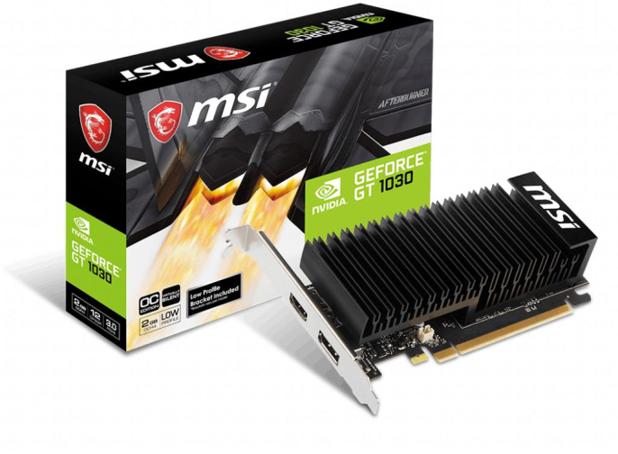 Видеокарта/ GeForce GT 1030 2GHD4 LP OC