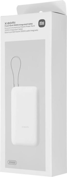 Внешний аккумулятор (Power Bank) Xiaomi BHR9738GL,  20000мAч,  светло-серый