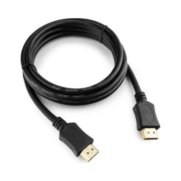 Кабель HDMI Cablexpert CC-HDMI4L-6, 1.8м, v2.0, 19M/19M, серия Light, черный, позол.разъемы, экран, пакет 792281 082761