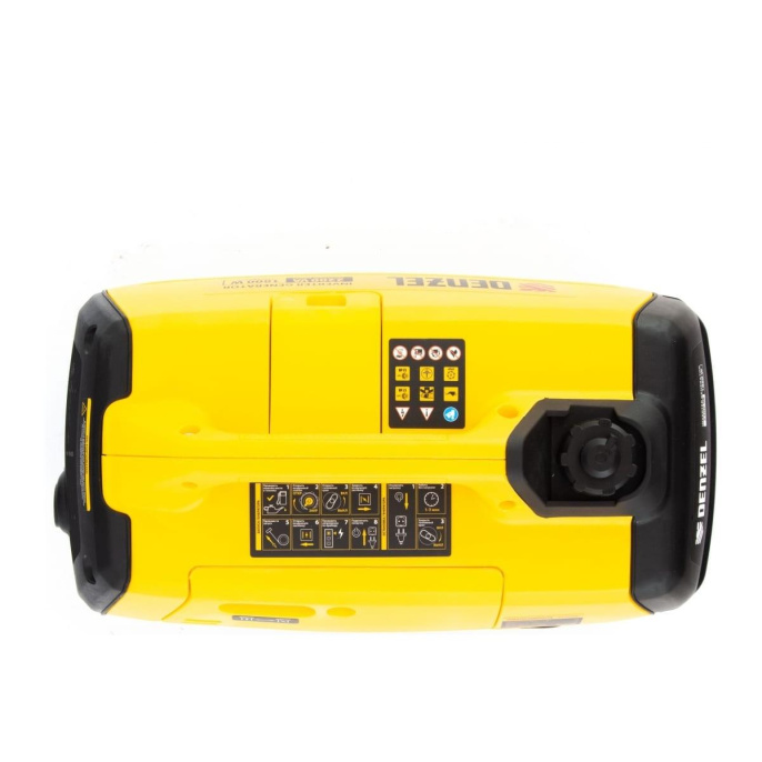 Denzel Генератор инверторный GT-2200iS, 2,2 кВт, 230 В, бак 4 л, закрытый корпус, ручной старт [94702]