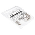 Кабель-адаптер ExeGate EXE-725C-45 (USB3.0 Type C --> 1xRJ45 UTP 100Mbps/1000Mbps/2.5Gbps, Realtek Chipset RTL8156, корпус алюминиевый, серебристый) EX296216RUS