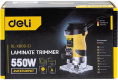 Фрезер Deli DL-XB06-E1 550Вт 30000об/мин макс.ход:30мм