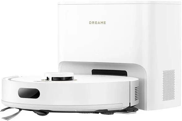 Робот-пылесос Dreame Robot Vacuum F21 Plus White RLF42GD максимальная мощность всасывания 20 000 Па, боковая щетка, предотваращающая спутывание, основная щетка - встроенная с резиновой щетиной с