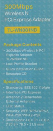 Wi-Fi адаптер TP-LINK TL-WN881ND PCI Express