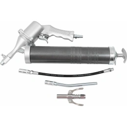 Профессиональный плунжерный шприц Inforce с быстросъёмом для густой смазки шланг+трубка 520см3 08-09-17