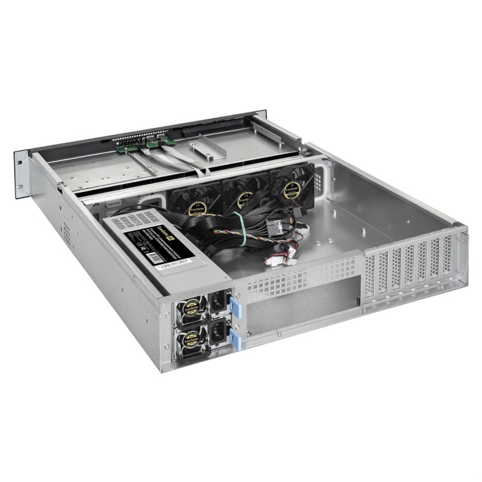 Серверная платформа ExeGate Pro 2U550-HS08 <RM 19", высота 2U, глубина 550, Redundant БП 2x550W, 8xHotSwap, 2xUSB> EX292412RUS
