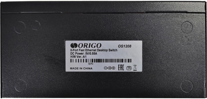 Коммутатор ORIGO OS1208, неуправляемый [os1208/a1a]