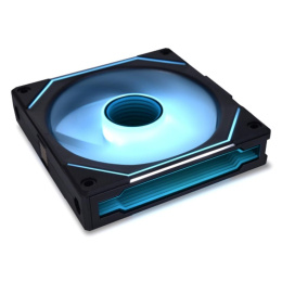 Lian Li G99.12SLIN1B.R0 Вентилятор UNI FAN SL-INF 120 Black /UF-SLIN120-1B/ 120х120х25мм PWM, ARGB, 200-2100 об/мин, 29dBa