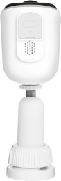 Видеокамера Baseus S0TZ002130 Security N1 Plus 2K White S0TZ00 разрешение: 2304x1296, поле зрения: 145°, ночное видение: ИК и цветное, подключение: Wi-Fi 2.4 ГГц, Bluetooth, защита: IP67, двусторонний звук, резьба штатива: 1/4", питание: аккумулятор 96