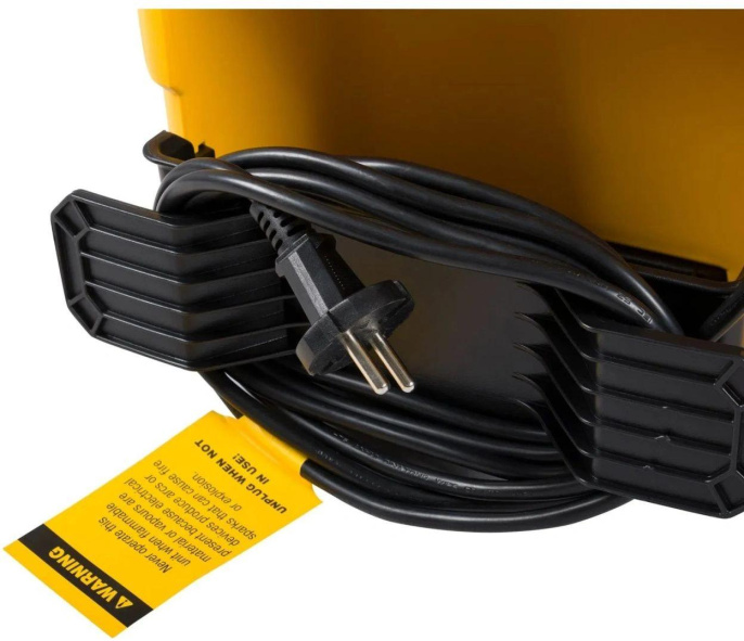 Строительный пылесос DeWALT DXV23G,  желтый