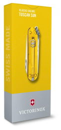 Нож перочинный Victorinox Classic SD Tuscan Sun (0.6223.T81G) 58мм 7функц. подар.коробка