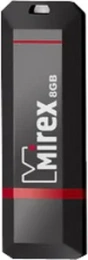 USB флеш накопитель Mirex KNIGHT BLACK 8GB 13600-FMUKNT08