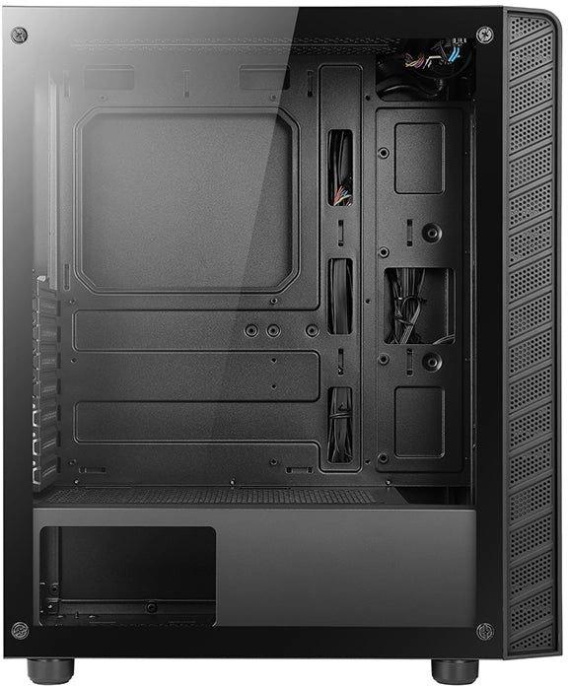 Корпус ATX AZZA Prime 360E, Midi-Tower, без БП, черный [csaz- 360e prime 360e]