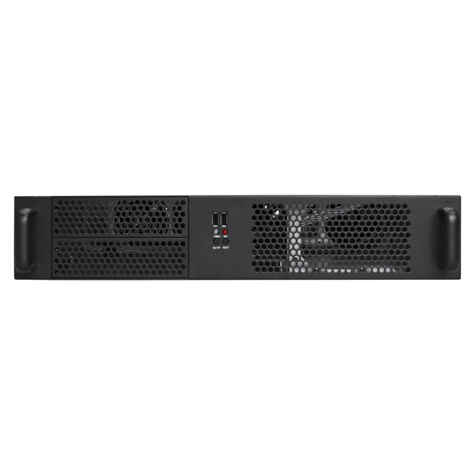 Серверный корпус ExeGate Pro 2U650-08 <RM 19", высота 2U, глубина 650, без БП, 2*USB> EX284960RUS