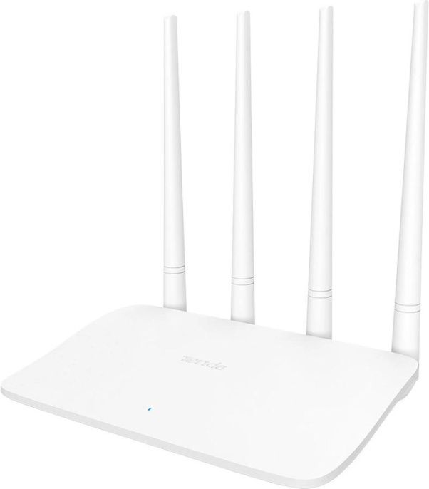 Wi-Fi роутер TENDA F6, Wi-Fi 4, N300, 2.4ГГц, 3 LAN, белый