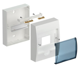  Корпус пластиковый KREPTA 3 Корпус пластиковый ЩРН-П-6 IP41 белый IEK (MKP12-N-06-40-20)