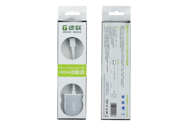 Greenconnect Адаптер-переходник Apple mini DisplayPort 20M HDMI 19F, GCR-MDP2HD2