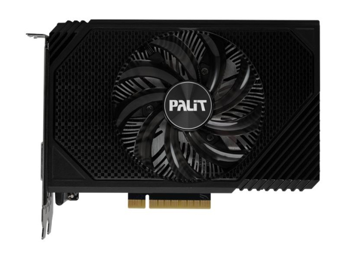 Видеокарта Palit PCI-E 4.0 PA-RTX3050 STORMX NVIDIA GeForce RTX 3050 8Gb 128bit GDDR6 1042/14000 DVIx1 HDMIx1 DPx1 HDCP Ret