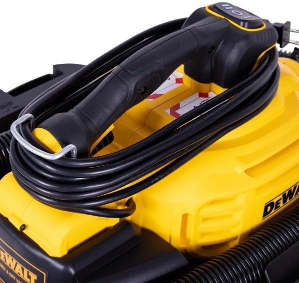 Строительный пылесос DeWALT DXV234P,  желтый