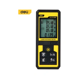 Лазерный дальномер DELI DL331040B (Диапазон 0,05-50м, точность +/-3мм) 134775