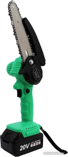Цепная аккумуляторная пила Zitrek GreenSaw 20 Extra power 20 В, 4,0 Ач Li-ion аккумулятор 1 шт, ЗУ 082-1851-1