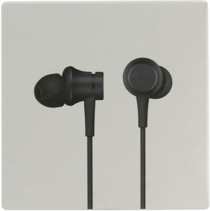Наушники Xiaomi In-Ear, 3.5 мм, внутриканальные, черный [zbw4354ty]