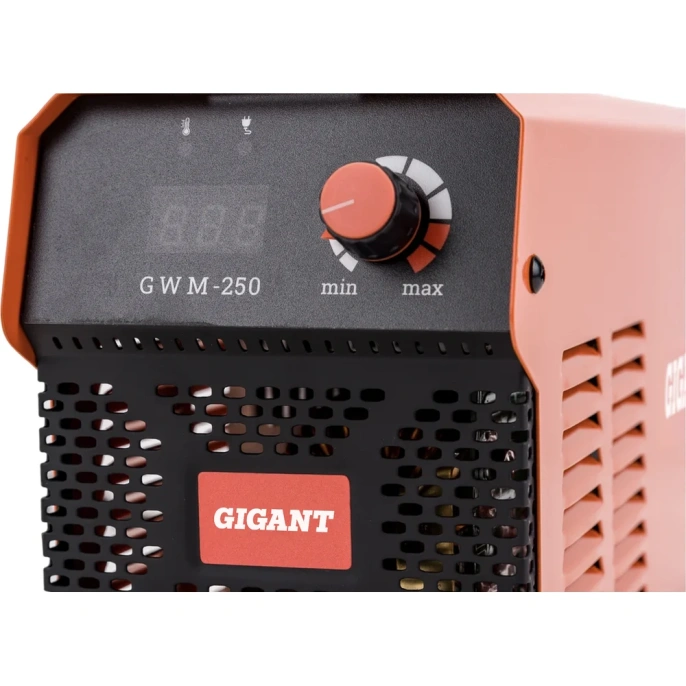 Инверторный сварочный аппарат (250 А; дисплей; кабель 2.5+1.5 м) Gigant GWM-250