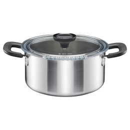 Кастрюля стальная 3л с крышкой Functional Form Fiskars