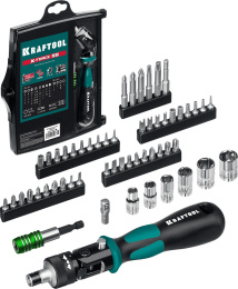 Отвертка с насадками Kraftool 25554-H55_z01, 55 предметов