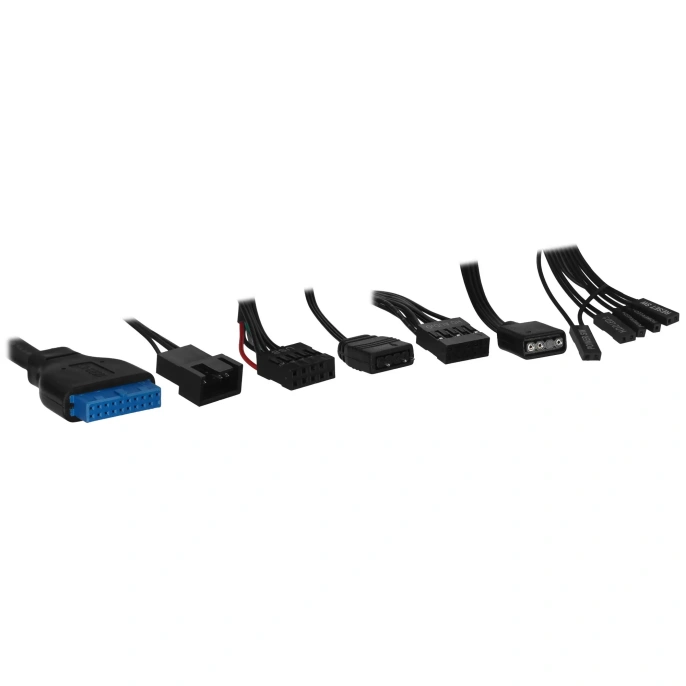 Корпус GameMax Forge MB без БП Черный, ATX, USB3.0,Зак.стекло,4*120мм ARGB вент+конт., пыл.фильтр