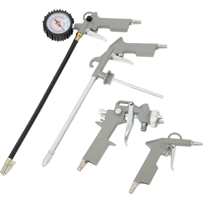 Поршневой масляный компрессор Gigant и набор пневмоинструмента LAS 50/1800K