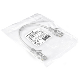 Патч-корд LSZH ExeGate UTP-RJ45-RJ45-5e-0,3M-LSZH-GY, UTP, cat.5e, 0.3м, серый EX286375RUS