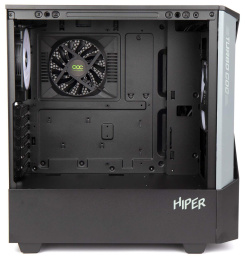 Корпус Hiper CC BG черный без БП ATX 2x120mm 2x140mm 2xUSB3.0 audio bott PSU